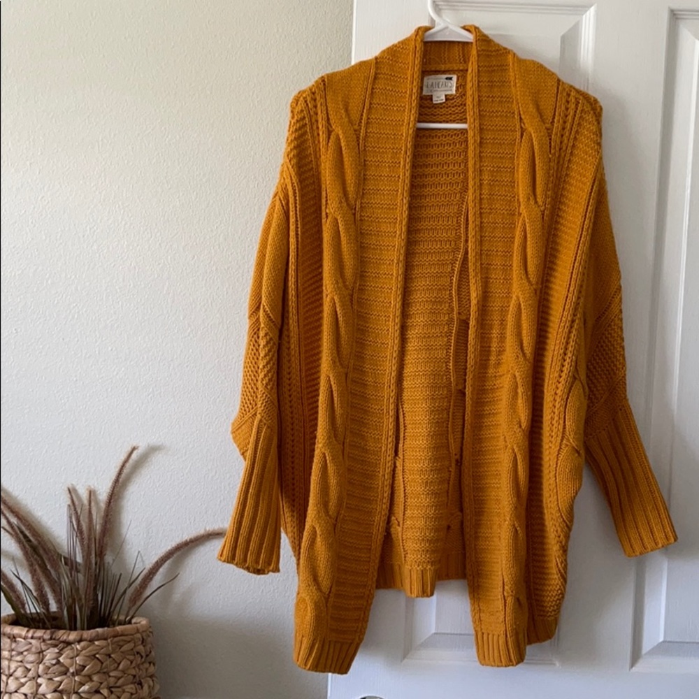 Pacsun LA hearts Golden Knit Cardigan